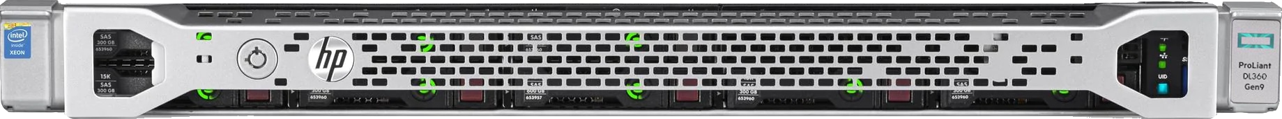HP Proliant DL360 Gen9 front